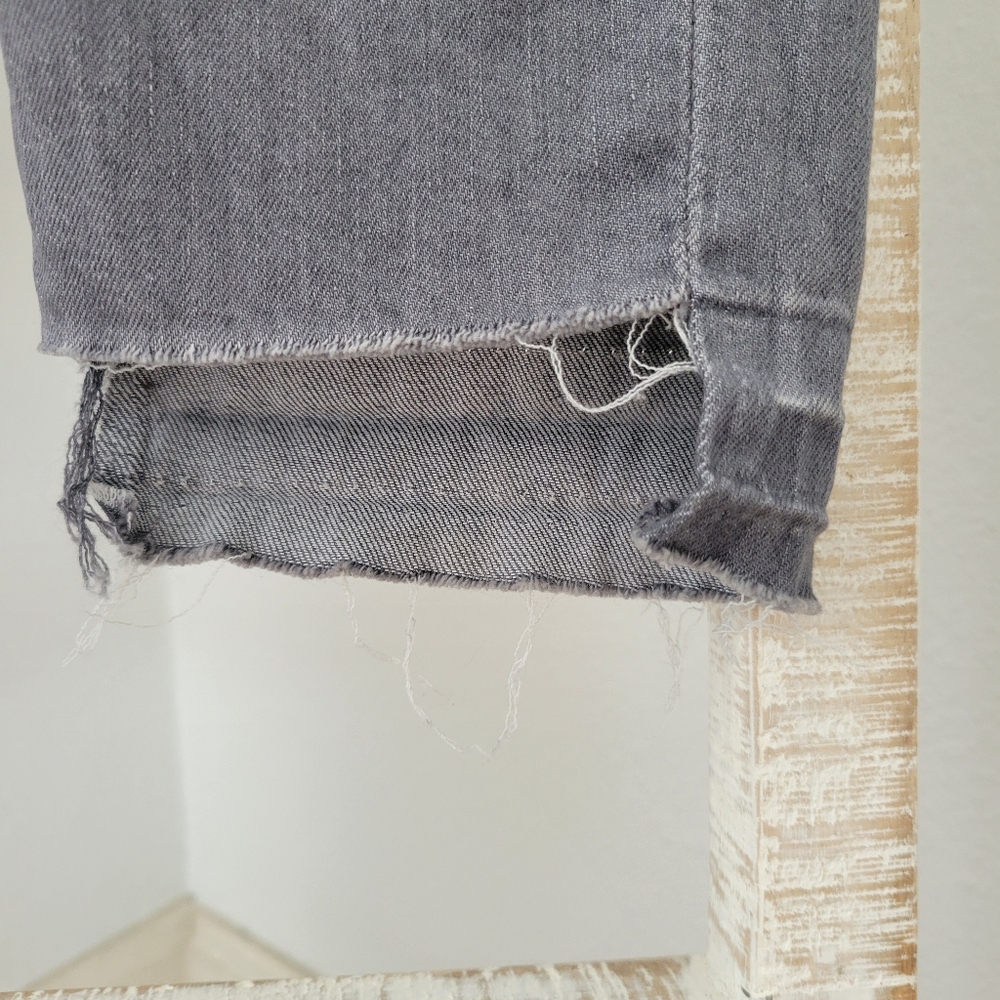 Joe's Jeans High Rise Skinny Ankle Lacey Sz 29 Faded Gray - Picture 5 of 13